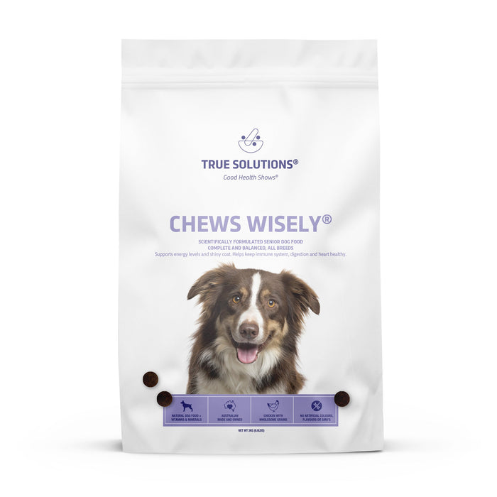 TRUE SOLUTIONS Senior Chews Wisely Dry Dog Food