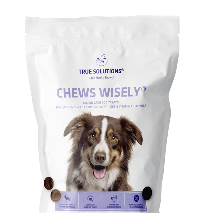 TRUE SOLUTIONS Chews Wisely Senior Dog Chews 70 Pack