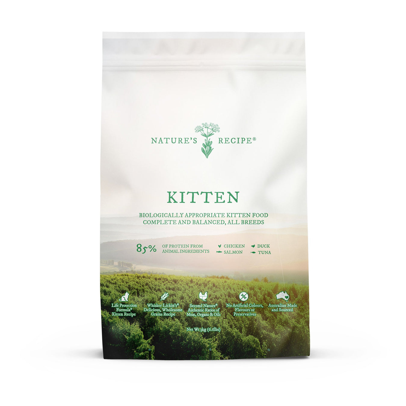 NATURE'S RECIPE Kitten Dry Cat Food 3kg