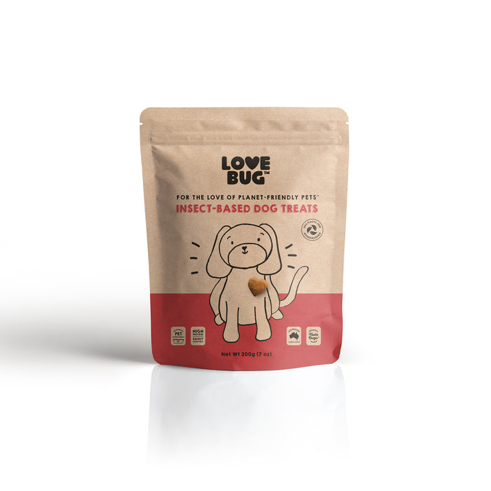 LOVE BUG Grain Free Insect Protein Dog Treats 200g