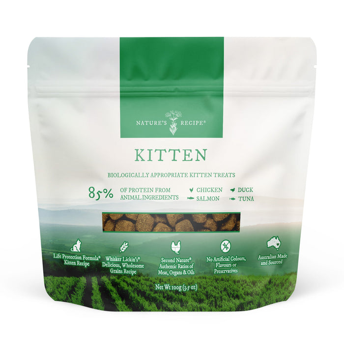 NATURE'S RECIPE Kitten Cat Treats 100g