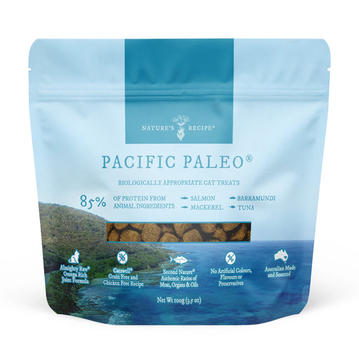 NATURE'S RECIPE Pacific Paleo Grain Free Cat Treats 100g