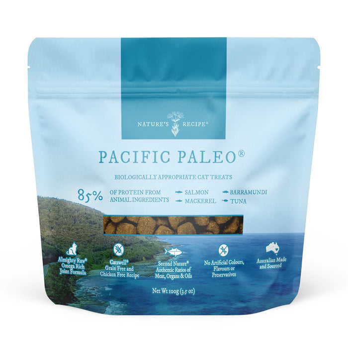 NATURE'S RECIPE Pacific Paleo Grain Free Cat Treats 100g