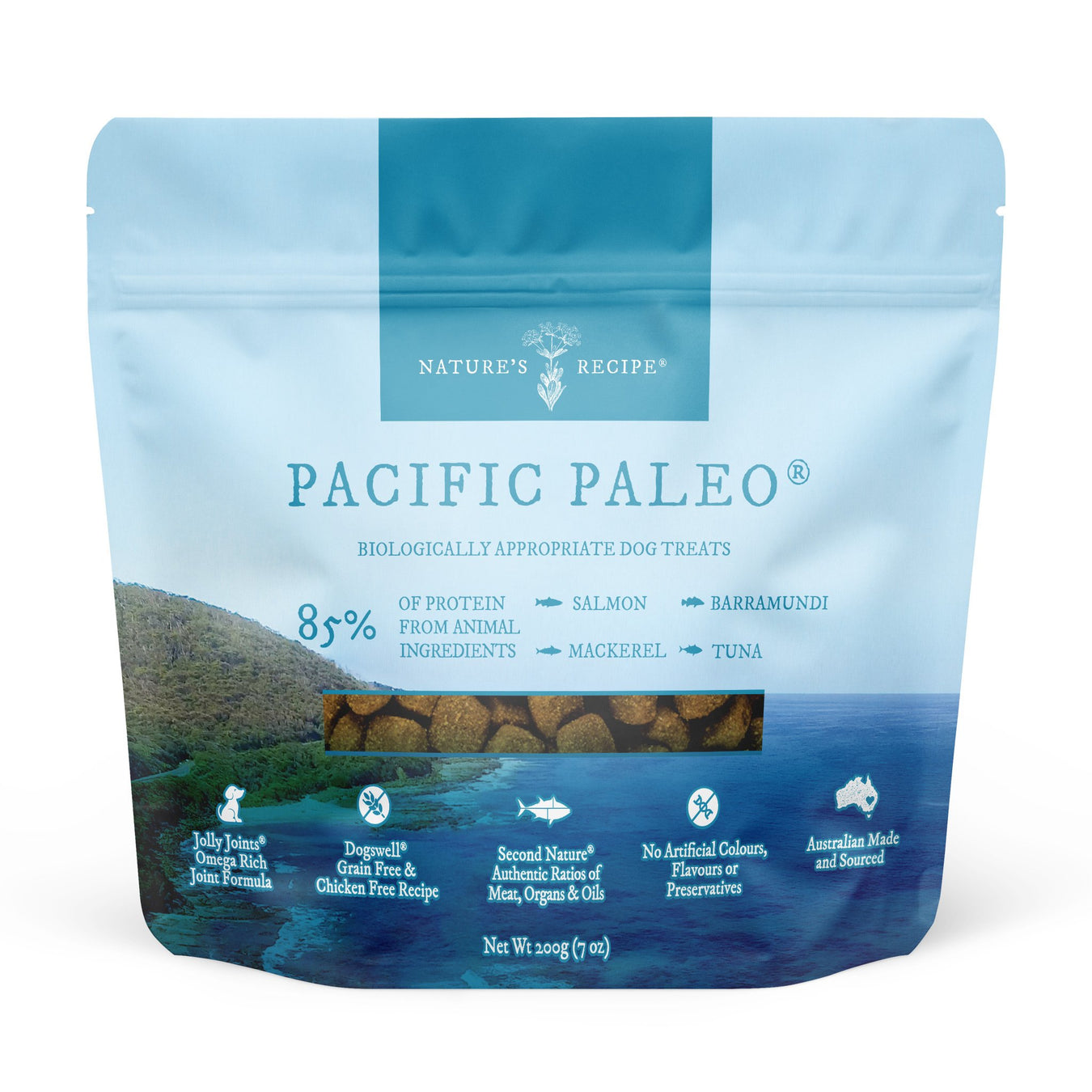 NATURE'S RECIPE Pacific Paleo Grain Free Dog Treats 200g