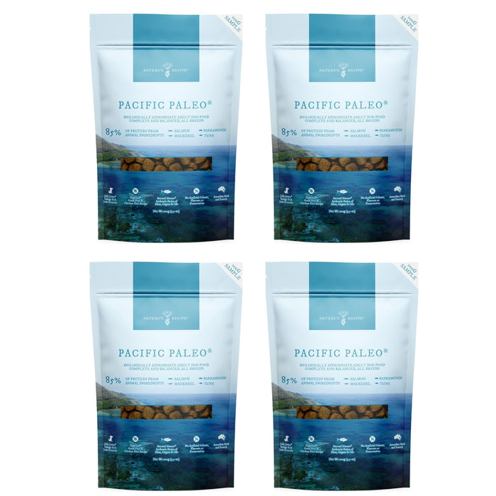 4 x 100g Nature's Recipe Pacific Paleo Dog Samples
