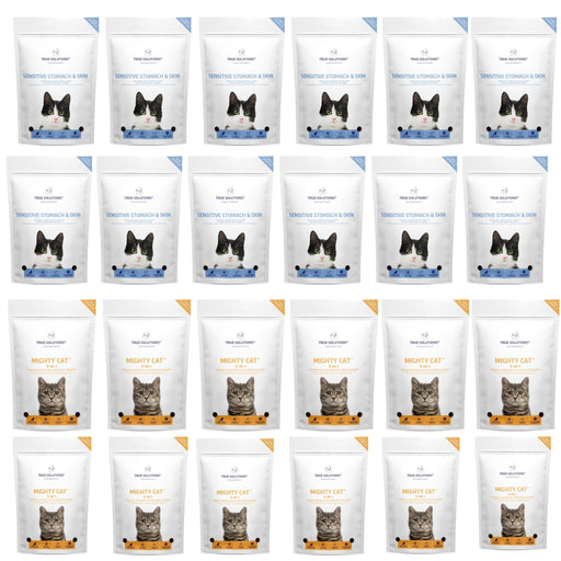 24 x 100g True Solutions Cat Samples (Mixed)