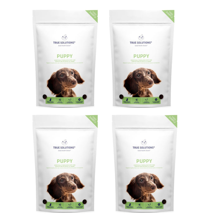 4 x 100g True Solutions Puppy Samples