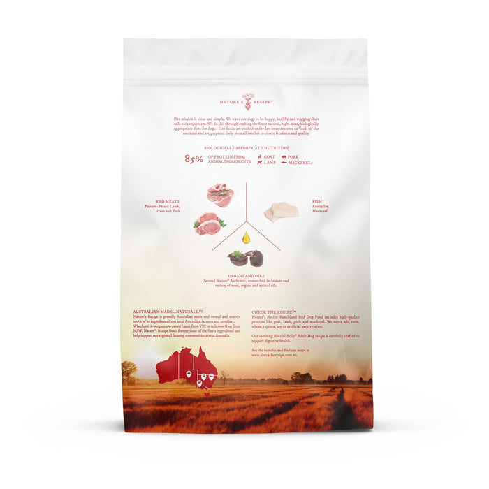 NATURE'S RECIPE Grain Free Adult Ranchland Red Dry Dog Food