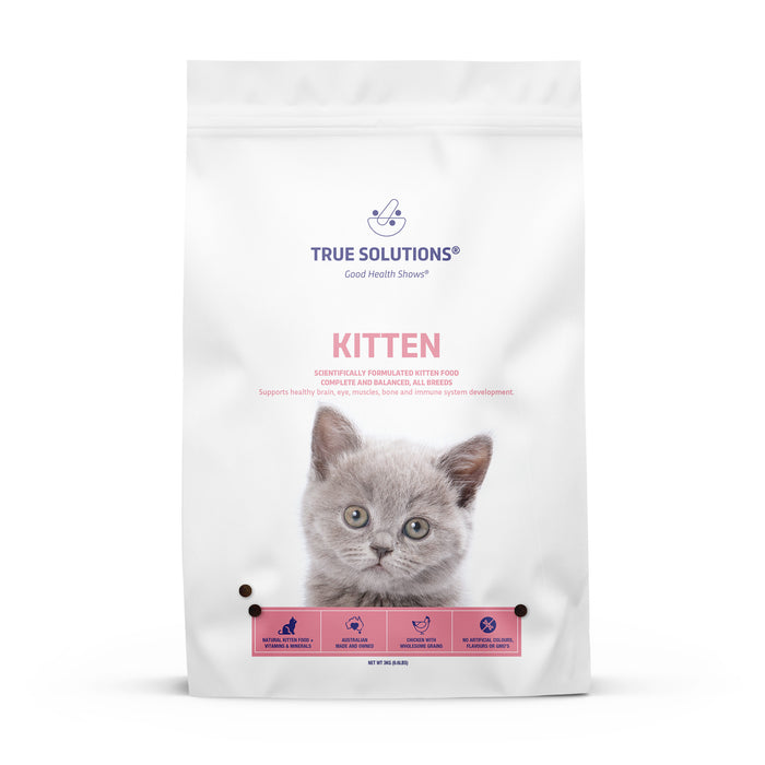 TRUE SOLUTIONS Kitten Dry Cat Food 3kg