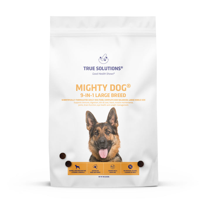 TRUE SOLUTIONS Grain Free Adult Mighty Dog 9-in-1 Large Breed Dry Dog Food