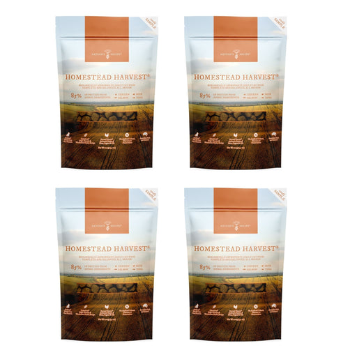 4 x 100g Nature's Recipe Homestead Harvest Cat Samples