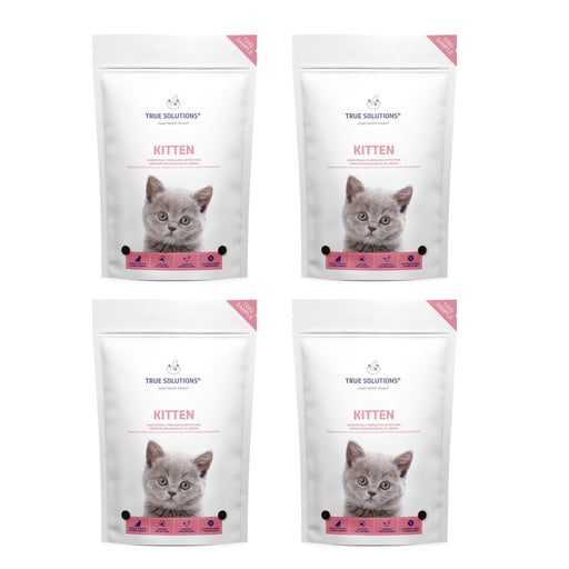 4 x 100g True Solutions Kitten Samples
